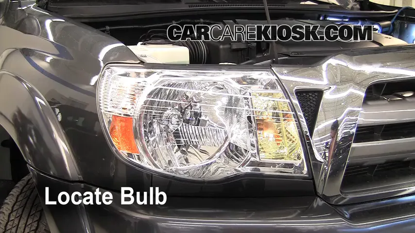 2009 Toyota Tacoma Pre Runner 4.0L V6 Crew Cab Pickup (4 Door) Lights Parking Light (replace bulb)